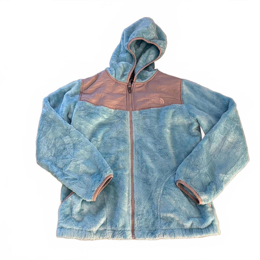 THE NORTH FACE Girls XL/18 Blue/Gray OSO Full Zip Hoodie‎ S Gorp Core Cabin Core